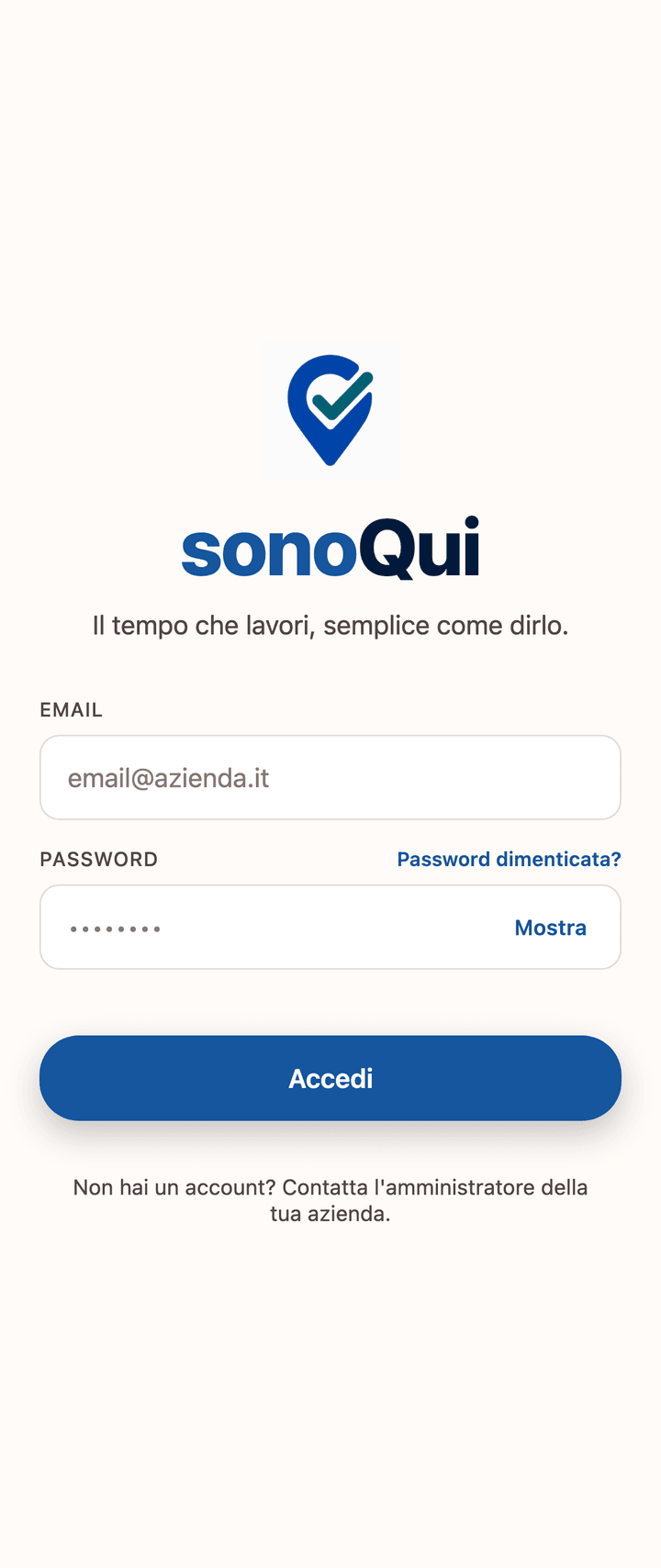 Accesso sicuro